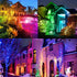 Indmird 2 Pack 50W RGB Flood Light, RGB Color Changing Floodlight, Smart RGB Floodlight with Remote Control, for Club