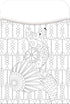 Barker Creek Peel & Stick Library Pockets, Color Me Boho Animals, 30 per Pkg (3 Designs)