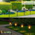 6Pack LNRYY Outdoor Solar Lights, Solar Torch Light with Flickering Flame, Solar Garden Lights Waterproof for Outdoor