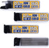 June Gold 640 Pieces, 0.5 mm HB #2 Lead Refills, 160 Pieces Per Dispenser, Break Resistant Lead/Graphite (Pack of 4)