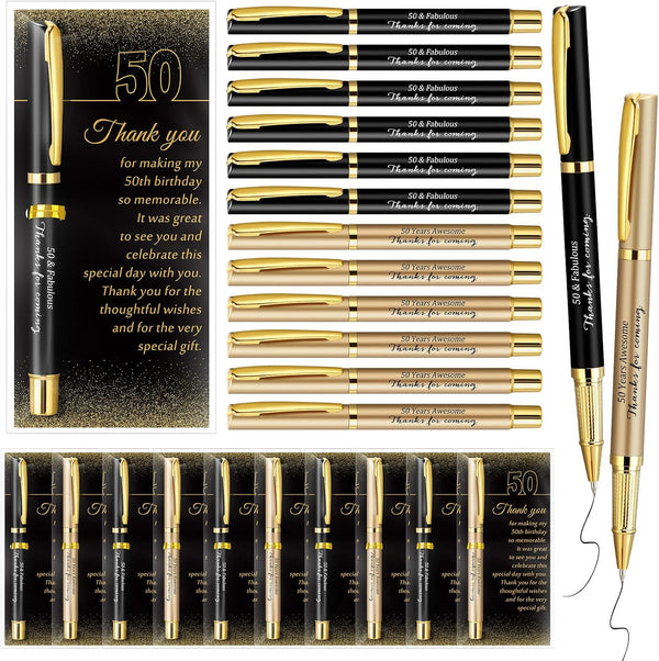 Feifeiya 30 Set 50th Birthday Party Favor for Guest Anniversary Party Favor with