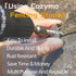 COZYMO 100 1.6 Inch (100 Pack) Pcs Fence Staples for Wire Fencing, Galvanized Steel Fasteners with Hex Socket, Reusable