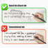 KALARA High-End Aesthetic Gel Ink Pens (6 Pens + 3 Refills), 0.5mm Fine Point for Smooth Writing, Stylish Office
