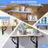 Tivcck 10 Pack Brackets,7.4Inch Decorative Shelf Wall Mounted L Shape Shelf Bracket,Heavy Duty Shelf Brackets