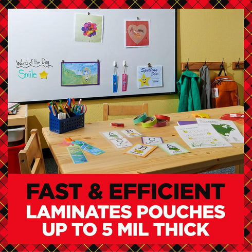 Scotch TL901X Thermal Laminator, Gray, 1 Laminating Machine for Photos, Documents & Recipe Cards, 9 in.