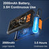 COOVIE 1920P 4.3" IP67 8 16.5ft Endoscope Camera with Light, HD Borescope Inspection Camera with IPS Screen, Waterproof
