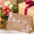 MATICAN 50-Pack Thank You For Your Order Cards, Kraft, 4 x 6 Inches, Postcard Size