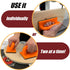 Fulton Safety Push Block, 2 Pack, Orange Color for High Visibility, Ideal for Router Tables