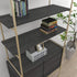 YENHOME 200"x17.7" Black Wood Contact Paper, Waterproof Peel and Stick Wallpaper for Countertops