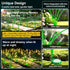 4 Packs 30 Inch 24 Bulbs, IP65 Reeds Solar Garden Light, Garden Solar Light with Intelligent Light Control System