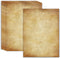Stationery Writing Paper, 60 Sheets, 8.5" x 11", Vintage Double Sided Printing Paper for Craft and Invitations