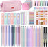 Nicpro 71 PCS Bible Journaling Kit, Aesthetic School Supplies, 12 No Bleed Highlighters, 6 Gel Pens