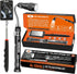 Magnetic Pickup Tool and Extendable Mirror - Telescoping Magnet Flashlight, Great Gifts for Men and Women