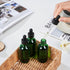 24 Pcs 2oz Green Glass Dropper Bottles, Leakproof Tincture Bottles with Dropper for All Kinds of Liquids