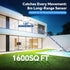 3000LM IP65 3 16-26FT 6.5-10FT (2 Pack) Solar Lights Outdoor, Solar Powered Motion Sensor Light, Waterproof Security