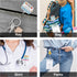 8PCS Cute Funny Retractable Badge Reel - Nursing Retractable Badge Holders Alligator Clip Accessories, Healthcare