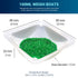 Medium Weigh Boats - 125 Pack, 100ml Plastic Disposable Trays for Scale, Anti-Static Lab Dish Container for Powder