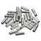 MECCANIXITY Non-Insulated Butt Crimp Terminals, 8 AWG for Electrical Wire Splice, Pack of 30