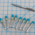 Pentel Super Hi-Polymer Lead Refill, 0.7mm Medium, 2H, 144 Pieces of Lead (50-2H), Gray