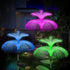 Weepong Solar Garden Lights 3 Pack New Upgraded Solar Lights Outdoor Waterproof