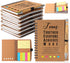 Jetec 12 Sets Team Appreciation Gifts, Inspirational Team Spiral Notebooks with Notes and Ballpoint Pens for Staff