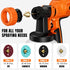 50PCS 3 8 Nozzles Paint Sprayer with Disposable Cup Liners & Replacement Dual-Gun, Electric HVLP Sprayer for House