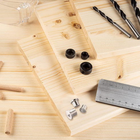 Dowel and Tenon Center Transfer Plugs, 20 Pieces Doweling Centering Pins Drill Hole Tool for Woodworking