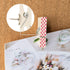 Whaline Push Pins with Colorful Wooden Clips, 50 Pack Decorative Craft Paper Clips