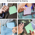 feela 3 Pack Pocket Small Notebook Journals, Mini Cute Hardcover College Ruled Notepad, 3.5”x 5.5”, Pastel Colors with