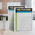 Education Multiplication Chart Math Table Poster - Double Sided on Sturdy Card Stock | 8.5 x 11” | 10 sheets per Pack