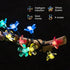 GTTYD 2PACK 50 oopswow Solar Flower String Lights, LED Cherry Blossom Lights Outdoor Waterproof, Solar Fairy Lights