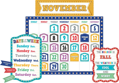 Teacher Created Resources Marquee Calendar Bulletin Board (TCR5636)