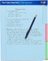 Find It File Folder Notepad, Pack of 12-9.5 x 12.5 Inch Notebook Organizer Folders for Filing and Document Organization