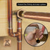 12" Long Brass Nipple Pipe Fitting, 1/2" Nominal Diameter, NPT Ends