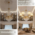 TAaMTYH Set 6Fabric Bulbs, Lampshade3" 6" 5" Small Lamp Shade Chandelier Shades of Lampshade for Wall LampChandelier