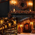 E26 Bulbs,Crystal Decorations,2PCS Base Flame Light Clear Candle Light with Orange Glow Effect for Halloween,Chandelier