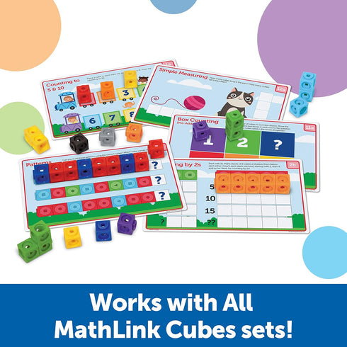 Set Learning Resources MathLink Cubes Preschool Math Activity - Classroom Must Haves, Teacher School Supplies, Toddler
