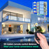 DieseRC DC 12V 24V 4CH Wireless Remote Control Switch, 10A 4-Channels 433Mhz Relay Receiver with 2 RF Transmitters