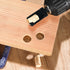 Wood Plug Cutters Set, 4 pcs Straight & 4 pcs Tapered with 1/4 Hex Shank, Cork Drill Bit Knives