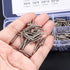 M2 Flat Head Self Tapping Screws, 800 Pcs Self Drilling Fastener Screws Assortment Kit