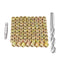 80 Pieces 1/4"-20 Flush Nut Inserts, Wood Bolt Furniture Headless Screw in Nut Threaded Fastener Connector
