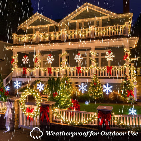 300 Dimmable 12 75FT LED Christmas Tree Lights, Connectable Christmas Lights Indoor with Timer Memory & & Modes