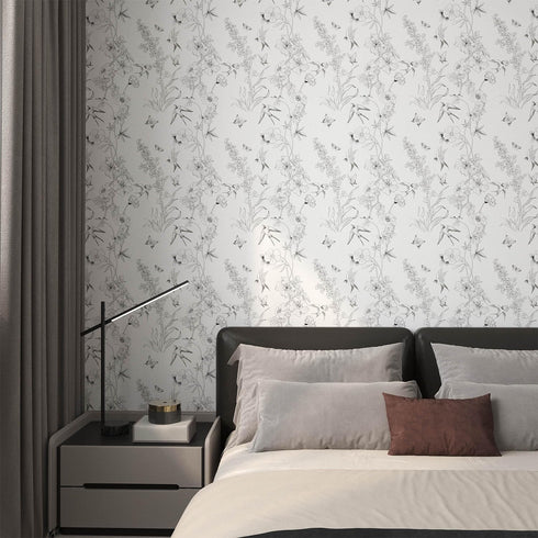 Peel and Stick Removable Wallpaper, Self Adhesive Decorative Contact Paper Vinyl Roll for Home Bedroom