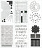 Ultimate Productivity Journal Stencil Set - Custom-Designed Supplies for Bullet Journal Planners, DIY Templates