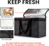 (2XL) NZ home Insulated Bags for Food Delivery Grocery Shopping Cooler Bag, Pizza Delivery, Hot & Cold Catering Tote