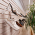 2 Pack Slatwall Swivel Shoe Display with Heel Rest, Clear Angled Retail Single Footwear Rack