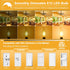 GOLSPARK E12 LED Bulb Dimmable 60 Watt Equivalent 10 Pack, 2700K Warm White Type B E12 Candelabra LED Light Bulbs, B11 Candle LED Chandelier Light Bulbs for Ceiling Fan, Clear Glass, Flame Tip, 550LM by GOLSPARK