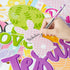 BeYumi 86Pcs Easter Bunny Christian Cross Bulletin Board Set, No Bunny Loves You Like Jesus, Sunday School Decor