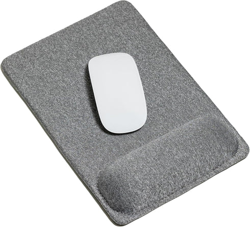 SenseAGE Large Ergonomic Mouse Pad with Wrist Support, Non-Slip Mouse Mat for Desk, Laptop & Computer (Grey)