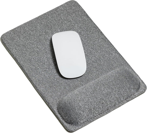 SenseAGE Large Ergonomic Mouse Pad with Wrist Support, Non-Slip Mouse Mat for Desk, Laptop & Computer (Grey)